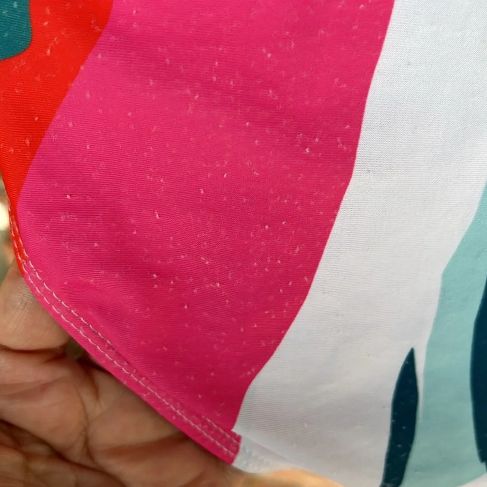 SHEIN Colorful Abstract Print One piece Swimsuit  size 1 XL - Picture 7 of 8